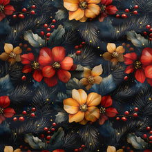 FLORAL DORÉ <br> coton/spandex <br> jersey <br> ⬥ exclusivité ⬥