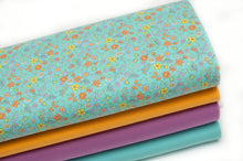 Tissu en ligne Québec jersey de coton lycra motif de fleurs. Online fabric cotton spandex jersey knit with flowers.