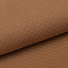 Tissu en ligne matelassé de coton couleur uni. Online fabric diamond quilted cotton solid color.