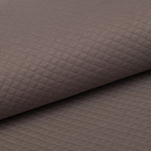 Tissu en ligne matelassé de coton couleur uni. Online fabric diamond quilted cotton solid color.