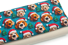 CHIEN DE NOËL <br> coton/spandex <br> jersey