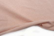 Tissu en ligne Québec jersey de coton lycra rayé. Online fabric store cotton spandex stripped jersey stripe yard dyed.