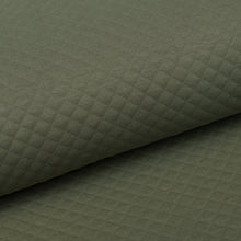 Tissu en ligne matelassé de coton couleur uni. Online fabric diamond quilted cotton solid color.