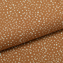 Tissu en ligne Québec jersey de coton spandex à pois. Online fabric dot cotton lycra jersey knit.