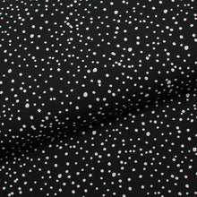 Tissu en ligne Québec jersey de coton spandex à pois. Online fabric dot cotton lycra jersey knit.