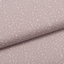 Tissu en ligne Québec jersey de coton spandex à pois. Online fabric dot cotton lycra jersey knit.