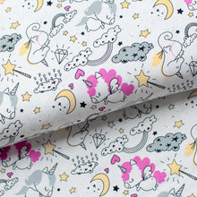 Tissu en ligne jersey de coton réactif aux UV. Change de couleur au soleil. Online fabric cotton jersey knit colorchanging with sun and UV.