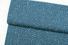 Tissu en ligne Québec jersey de coton spandex à pois. Online fabric dot cotton lycra jersey knit.