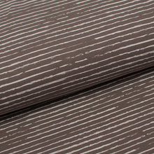 STRIPED BROWN<br> cotton/spandex<br> Jersey