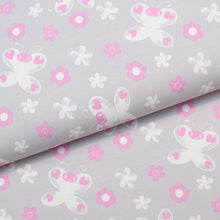 Tissu en ligne jersey de coton réactif aux UV. Change de couleur au soleil. Online fabric cotton jersey knit colorchanging with sun and UV.