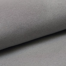 Tissu en ligne Québec french terry brossé brillant gris. Online fabric brushed french terry knit glitter