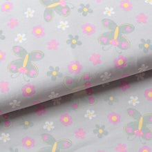 Tissu en ligne jersey de coton réactif aux UV. Change de couleur au soleil. Online fabric cotton jersey knit colorchanging with sun and UV.