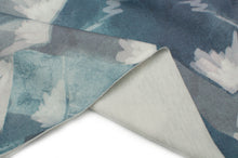 Tissu en ligne Québec french terry brossé de coton lycra motif de montagnes. Online fabric store cotton spandex brush french terry with mountain.