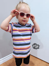 Tissu en ligne Québec jersey de coton lycra motif de rayures. Online fabric cotton spandex jersey knit with stripe.