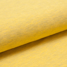 JAUNE CHINÉ<br>coton/poly/spandex<br>jersey