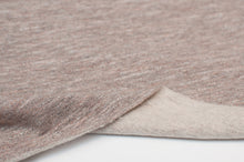 BEIGE<br>coton/polyester/spandex<br>french terry brossé