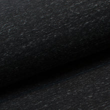 NOIR CHINÉ<br>coton/polyester/spandex<br>french terry brossé