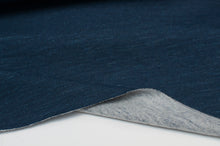 BLEU JEANS<br>coton/polyester/spandex<br>french terry brossé
