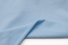 BLEU PÂLE<br>coton/spandex<br>french terry