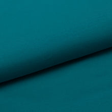 Tissu en ligne jersey de coton couleur uni bleu. Online fabric cotton jersey knit solid blue color.