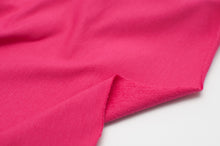 FUCHSIA<br>coton/spandex<br>french terry