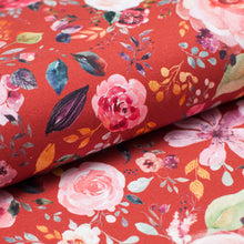 BRICK FLOWER<br> cotton/spandex<br> organic jersey