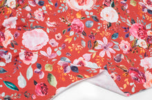 BRICK FLOWER<br> cotton/spandex<br> organic jersey