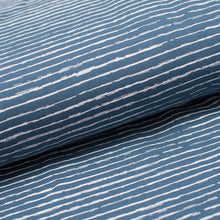 BLUE STRIPED<br> cotton/spandex<br> Jersey