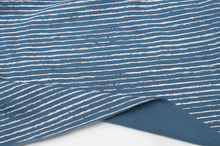 BLUE STRIPED<br> cotton/spandex<br> Jersey