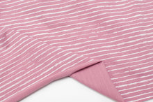 PINK STRIPED<br> cotton/spandex<br> Jersey