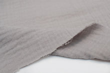 GRIS PÂLE<br>100% coton<br>mousseline