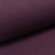 PLUM<br> cotton/spandex<br>Ribbing