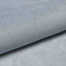 BLEU PÂLE<br>poly/nylon/spandex<br>Velours côtelé extensible