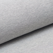 GRIS PÂLE CHINÉ<br>100% coton<br>jersey gaufré