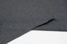 CHARCOAL CHINÉ<br>coton/poly/spandex<br>jersey