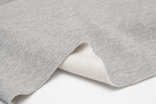 GRIS PÂLE CHINÉ<br>coton/poly<br>coton ouaté