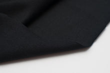 NOIR<br>coton/spandex<br>Bord côte