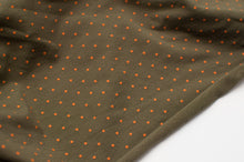 PETIT POIS OLIVE<br>coton/spandex<br>jersey biologique