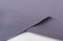 Tissu en ligne jersey gaufré couleur uni. Online fabric waffle jersey knit solid color.