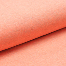 ORANGE CHINÉ<br>coton/poly/spandex<br>jersey