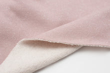 Tissu en ligne french terry brossé brillant. Online fabric brushed french terry glitter.