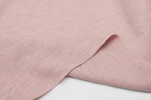 SAUMON CHINÉ<br>coton/poly/spandex<br>jersey