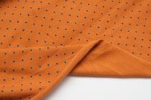 PETIT POIS COGNAC<br>coton/spandex<br>jersey biologique
