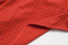 PETIT POIS ROUILLE<br>coton/spandex<br>jersey biologique