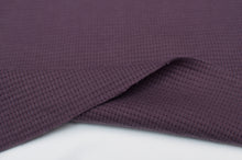 Tissu en ligne jersey gaufré couleur uni. Online fabric waffle jersey knit solid color.