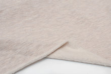 SABLE<br>coton/polyester/spandex<br>french terry brossé