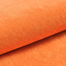 ORANGE<br>poly/nylon/spandex<br>Velours côtelé extensible