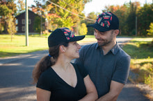 Casquette Flexfit motif de poutine. Flexfit cap