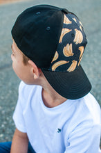 Casquette Flexfit motif de bananes. Banana Flexfit cap