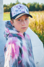 Casquette Flexfit motif de fleur. Floral Flexfit cap